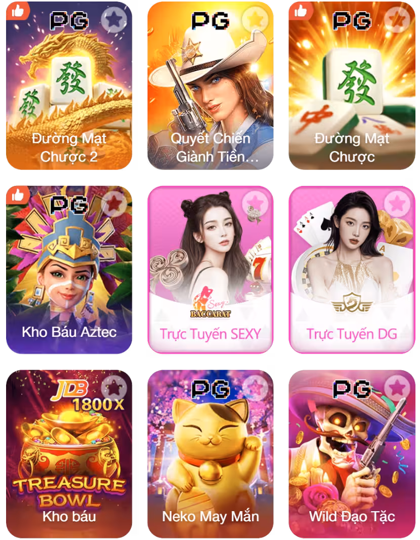 Các trò chơi hot tại XXX88